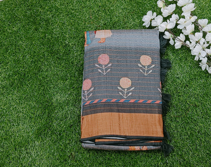 Multicolor Pichwai Saree 01